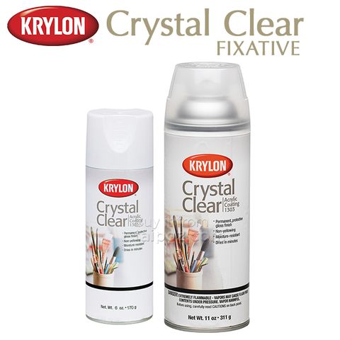 Keo xịt bảo vệ Krylon Crystal Clear