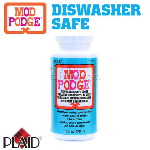 Keo đa dụng Mod Podge, Dishwasher-safe