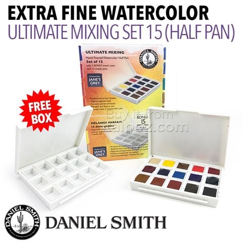 Màu nước Daniel Smith half-pan, Ultimate Mixing 15 màu