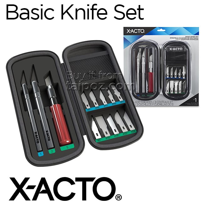 Bộ dao thủ công Xacto Basic Knife Set Taipoz