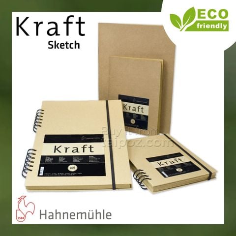 Sổ vẽ giấy kraft Hahnemuhle