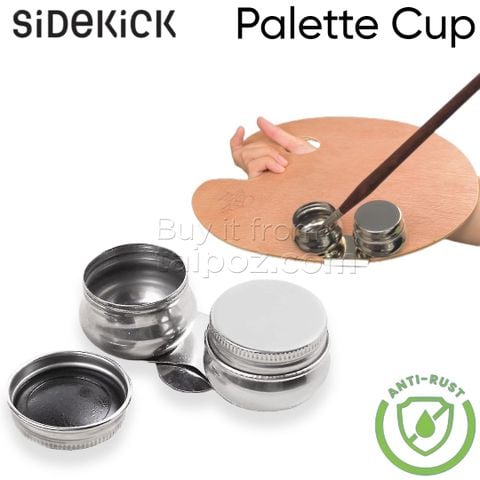 Lọ inox đựng dung môi Palette cup