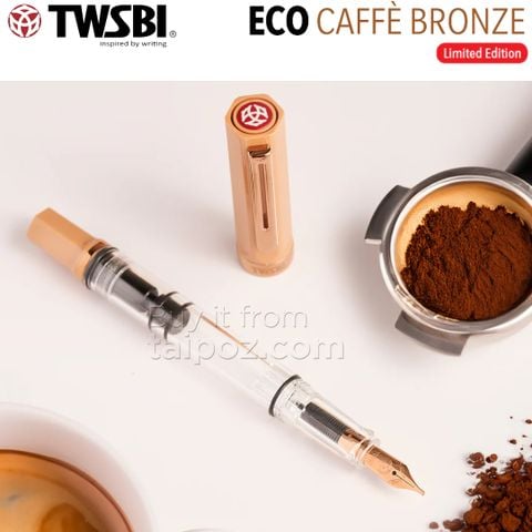 Bút máy TWSBI Eco, Caffe with Bronze