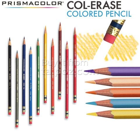 Chì màu xoá được Prismacolor Col-Erase, cây chì lẻ