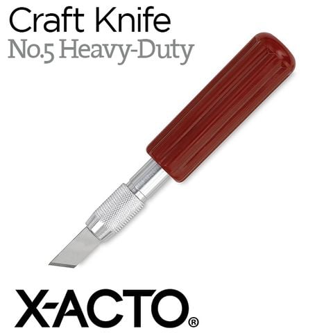 Dao thủ công X-acto no.5 Heavy-Duty, cán cầm plastic