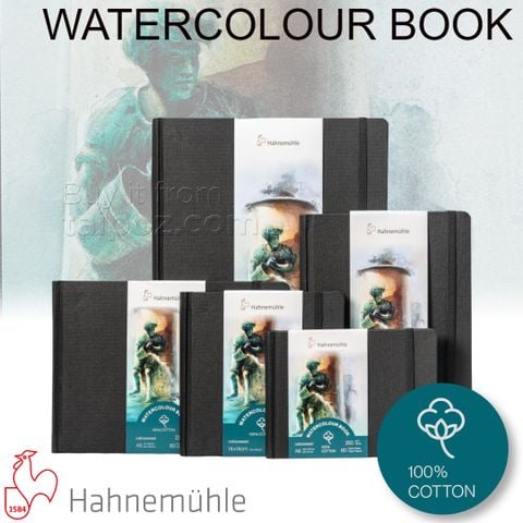Sổ màu nước Hahnemuhle 100% Cotton, 250gsm