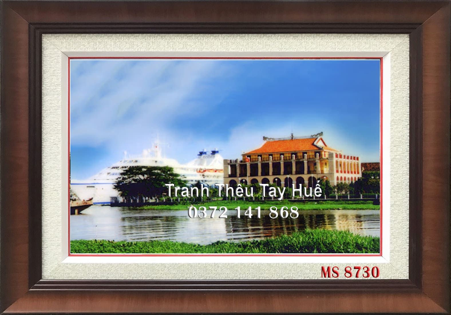 Tranh Bến Nhà Rồng MS 8730