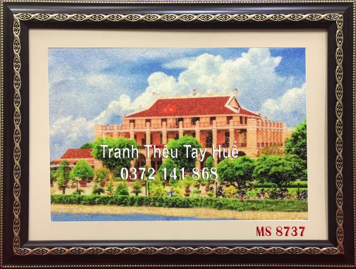 Tranh Bến Nhà Rồng MS 8737