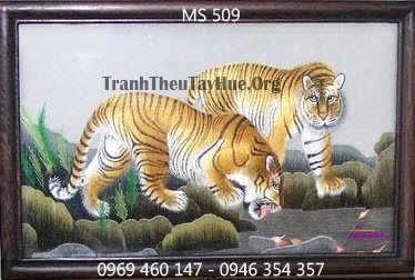 TRANH THÊU TẶNG ĐÁM CƯỚI MS 509