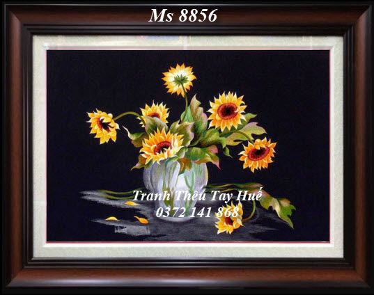 Tranh Thêu Hoa Hướng Dương MS 8856