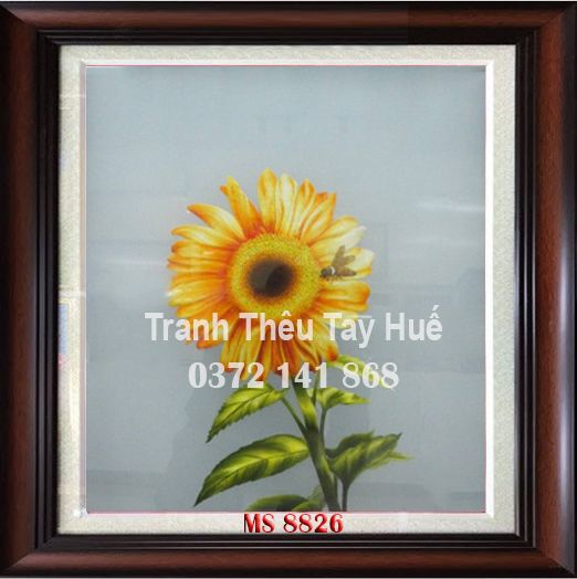 Tranh Thêu Hoa Hướng Dương MS 8826