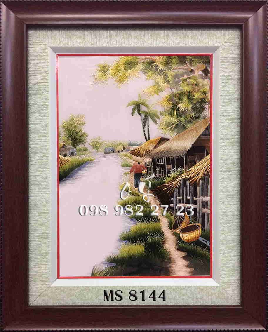 Tranh Thêu Đồng Quê MS 8144