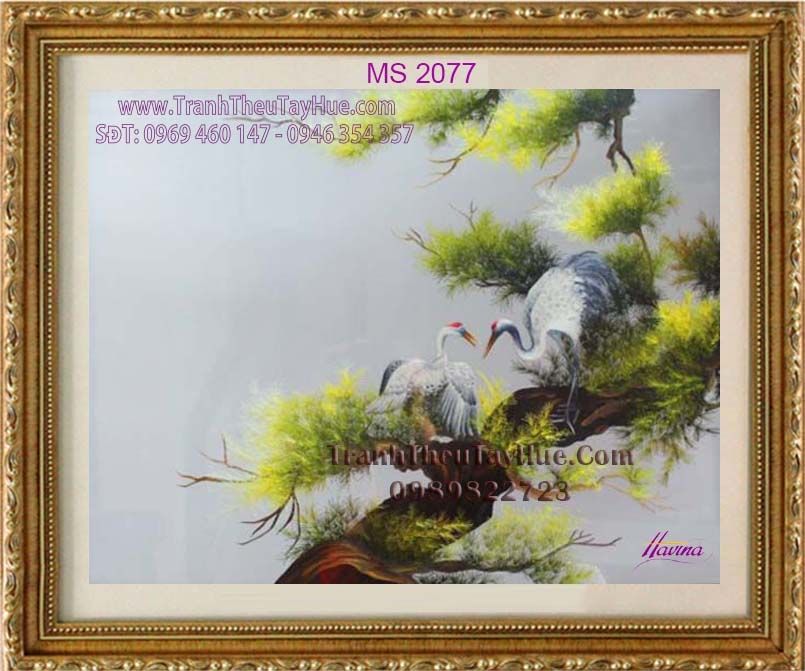 TRANH THÊU PHONG CẢNH MS2077