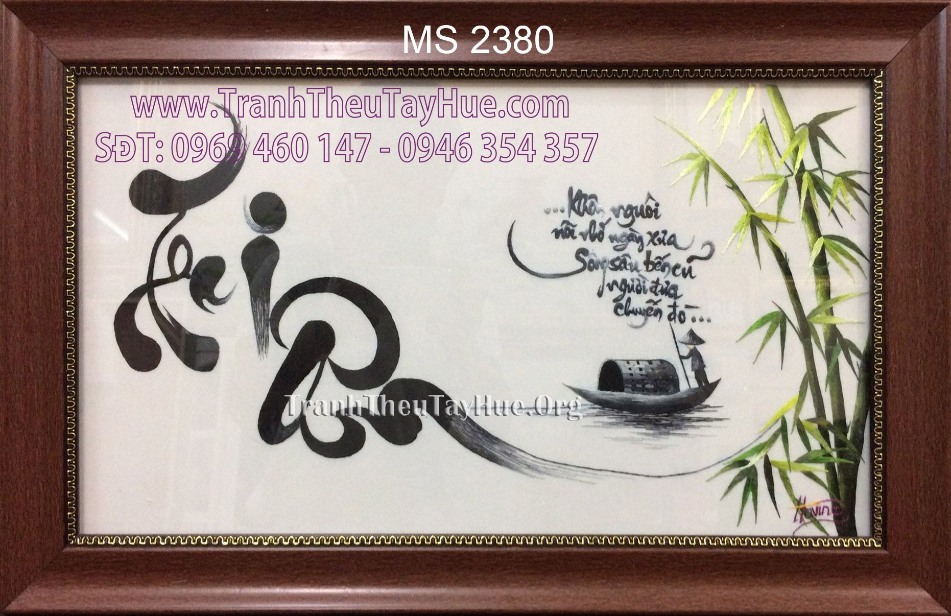 TRANH THÊU TẶNG THẦY CÔ MS 2235