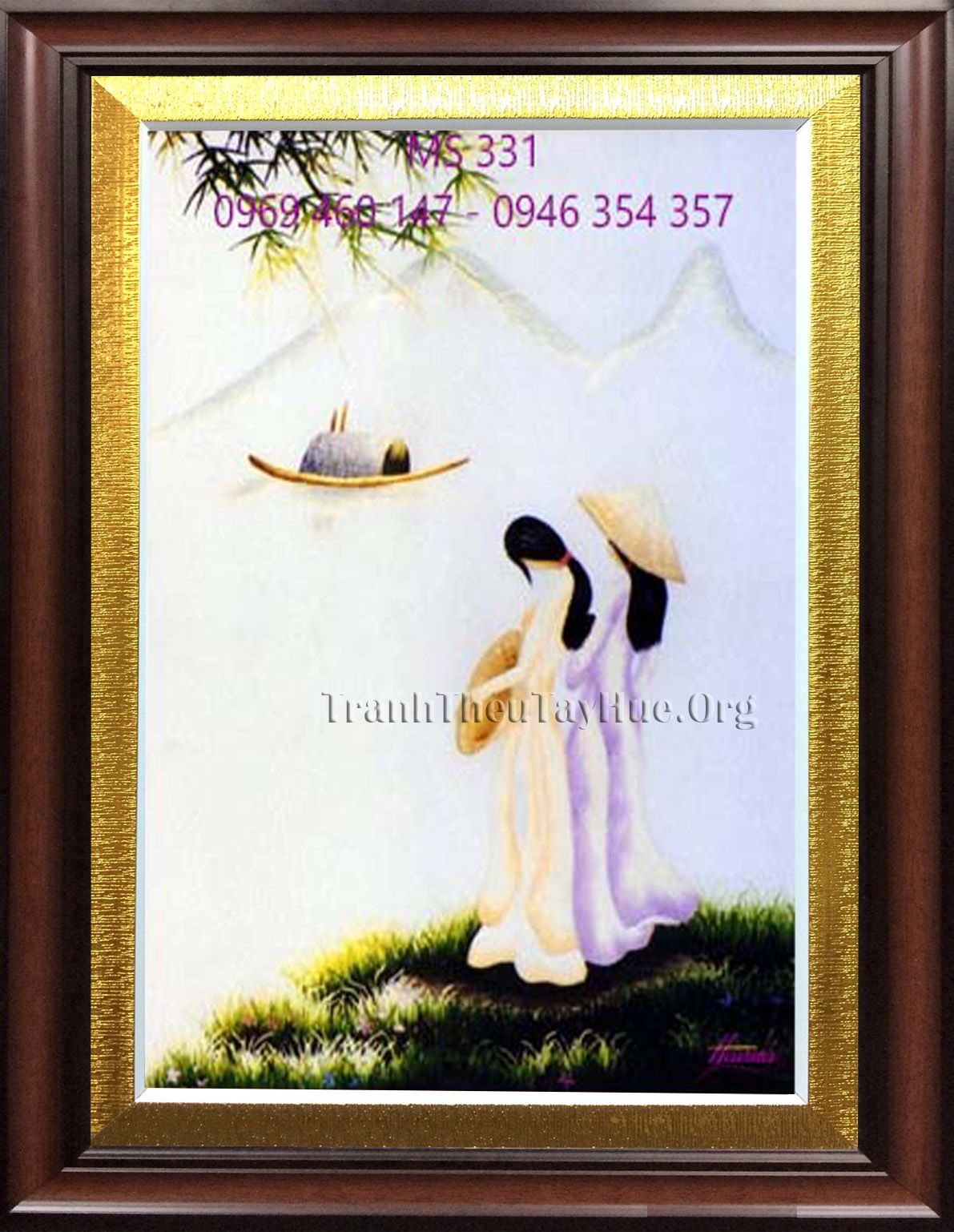 TRANH THÊU TẶNG THẦY CÔ MS 331