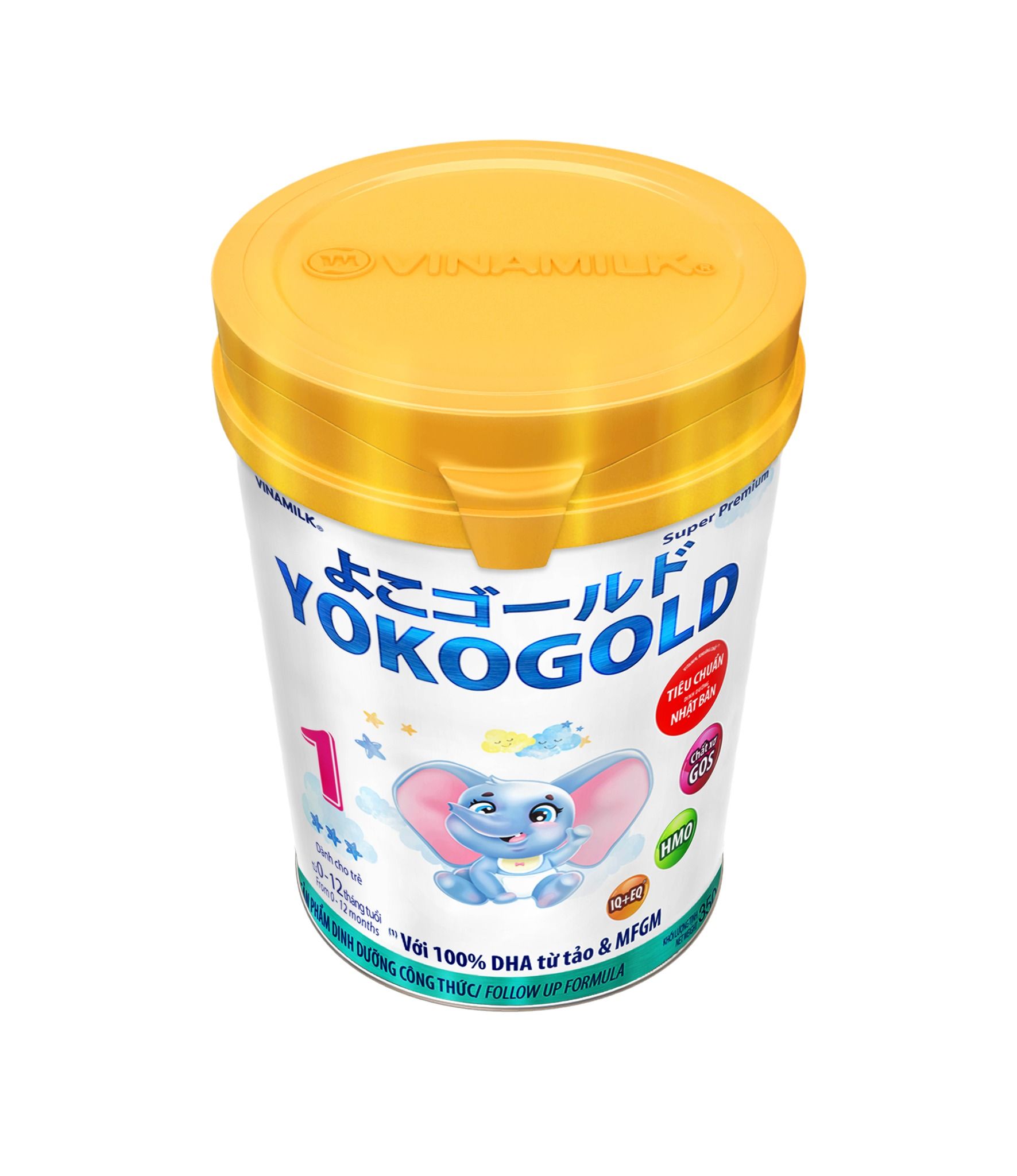 Sữa bột YOKOGOLD 1 - lon 350g (cho trẻ từ 0 - 1 tuổi)