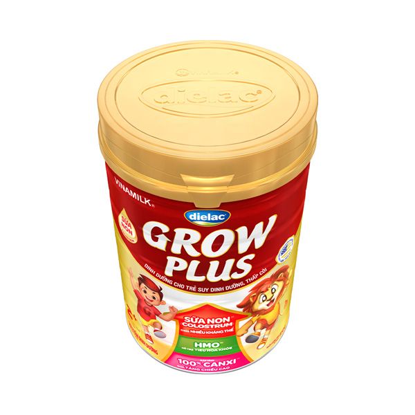 Sữa bột Dielac Grow Plus 2 - lon 850g (cho trẻ từ 2 - 10 tuổi)