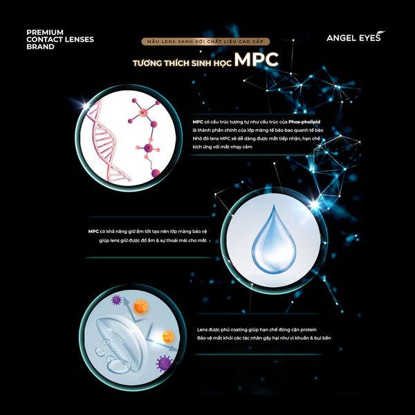  Angel Eyes Midnight Gray contact lens with prescription | Dia 12.8mm | Prescription range 0-8 