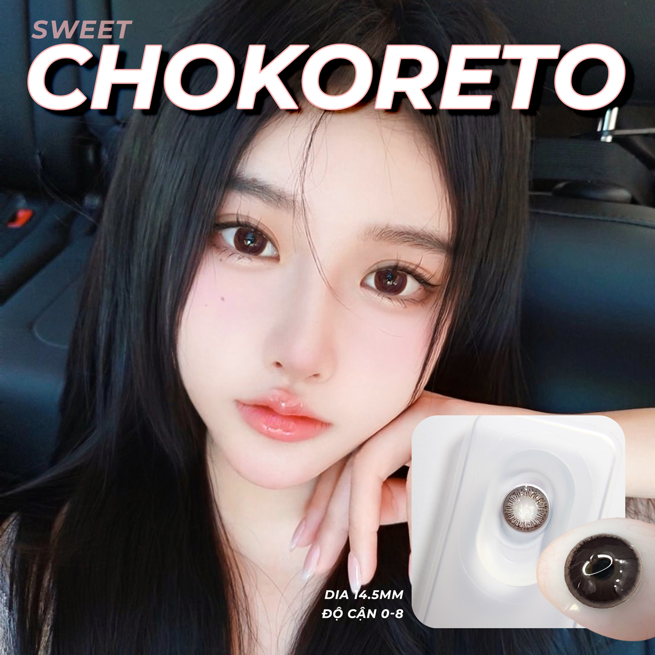 Kính áp tròng Silicone Hydrogel Limited Chokoreto