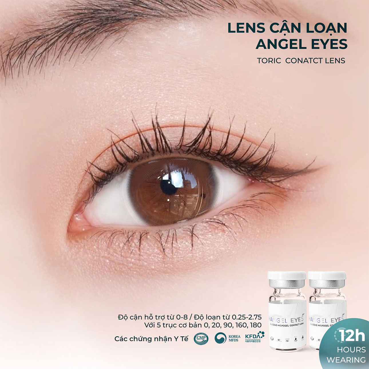 KÍNH ÁP TRÒNG LOẠN THỊ TRONG SUỐT SỬ DỤNG 24/24 CAO CẤP TỪ HÀN QUỐC
