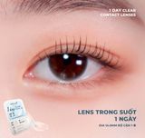  LENS 1 NGÀY TRONG SUỐT | LENS 1 NGÀY KHÔNG MÀU ANGEL EYES 