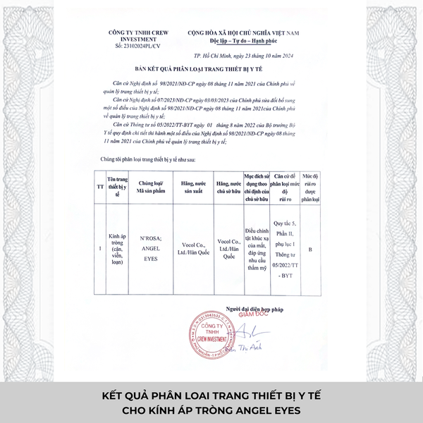  Lens xám có độ cận N'Rosa Capricon cho mắt thở cao cấp Angel Eyes phân phối | Độ cận 0-8 | Chất liệu MPC siêu ẩm 