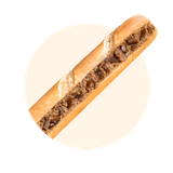 Bánh Mì Que Bò Nấm Xốt Bơ