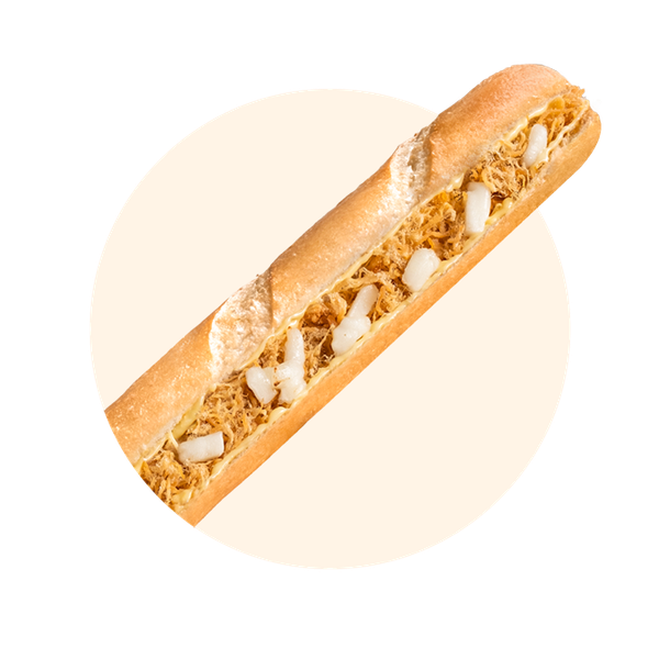 Bánh Mì Que Chà Bông Phô Mai Bơ Cay