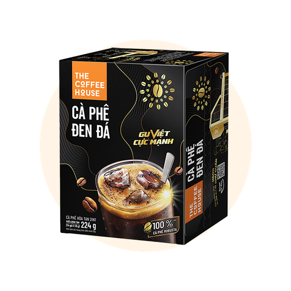 Cà Phê Đen Đá Hộp (14 gói x 16g)