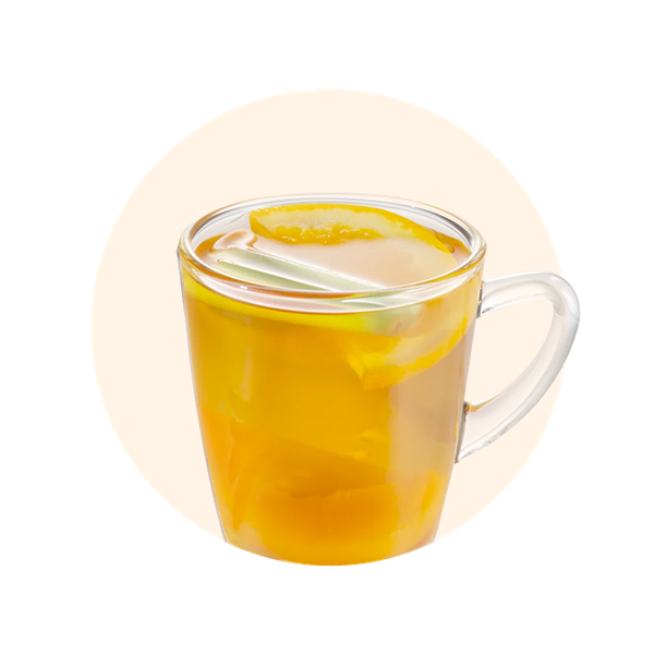 Trà Đào Cam Sả - Nóng