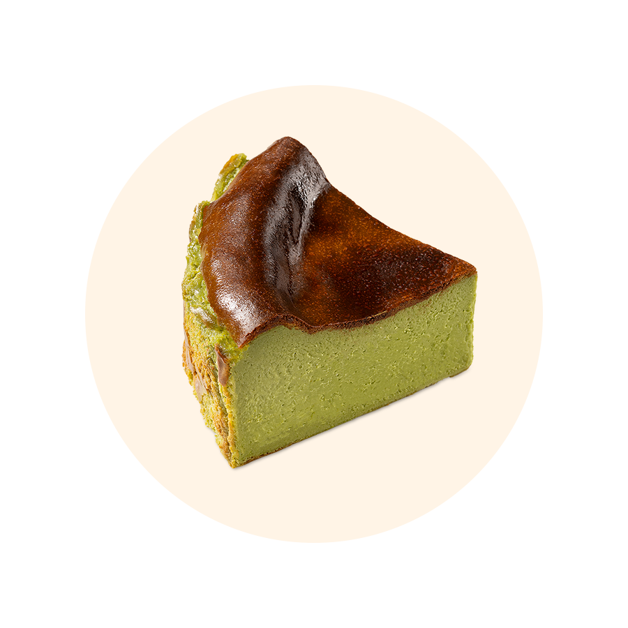 Matcha Burnt Cheesecake