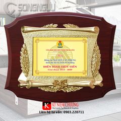 Kỷ niệm chương gỗ đồng điển hình tiêu biểu