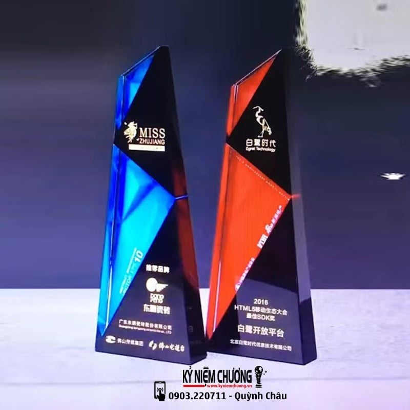 Cúp vinh danh đối tác phân phối