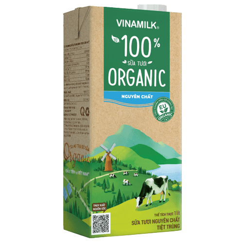  04WO10 STTT Vinamilk 100% Organic 1L 