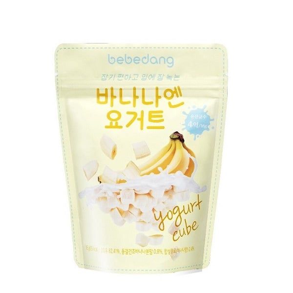  Sữa Chua Chuối Sấy Lạnh Bebedang 16g 