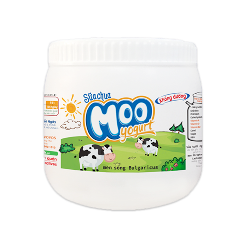  YOGURT NO SUGAR MOO 450G 