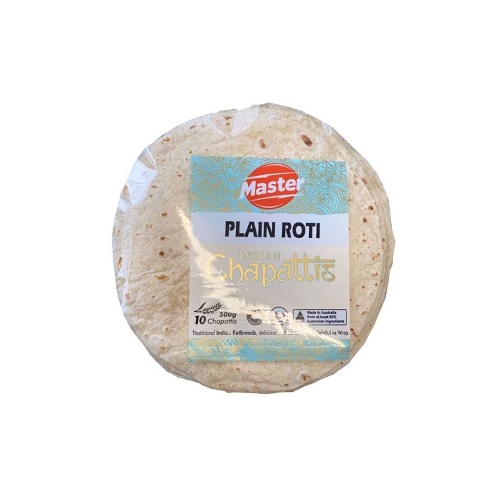  INDIAN CHAPATTIS PLAIN ROTI MASTER 500G 