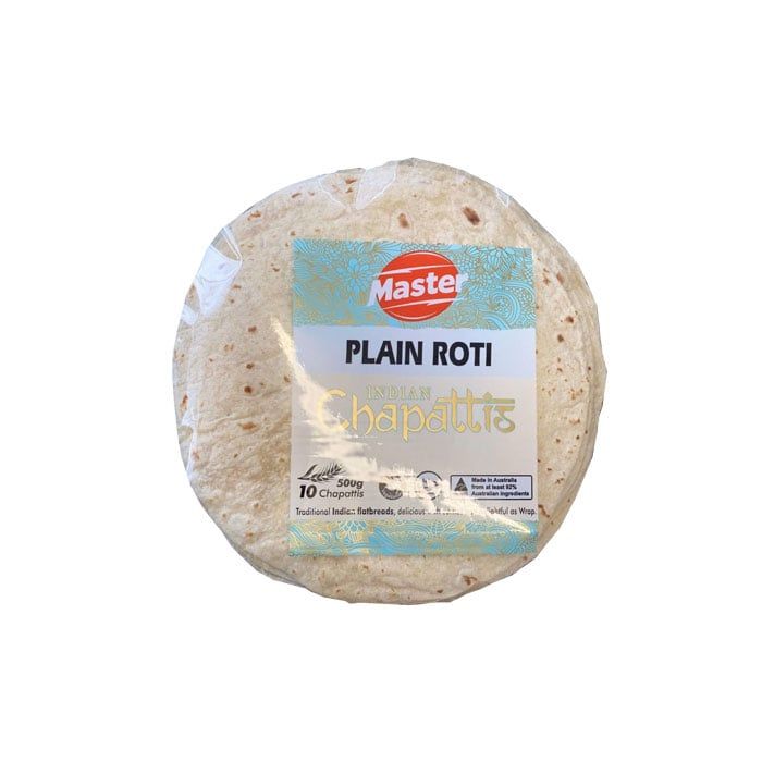  BÁNH ROTI INDIAN CHAPATTIS TRẮNG MASTER  500G 