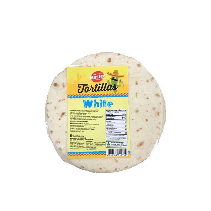  WHITE TORTILLAS MASTER 400G 