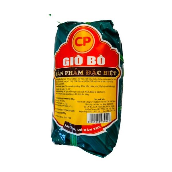  Giò Bò CP 500g 