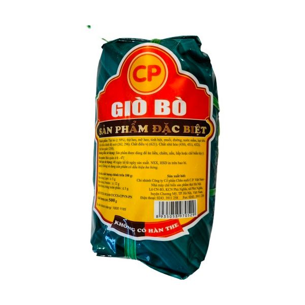  Giò Bò CP 500g 