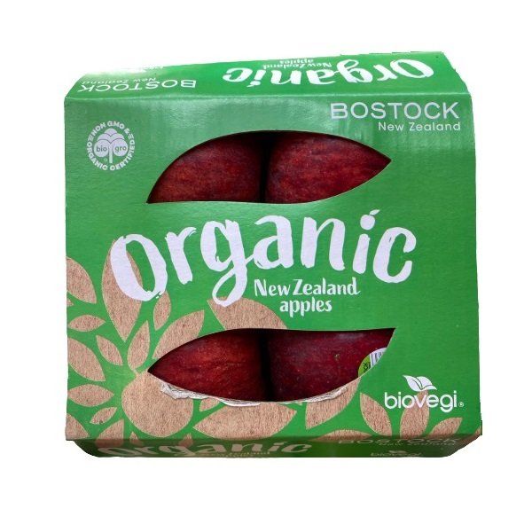  Táo Gala Organic Hộp 4 Trái 