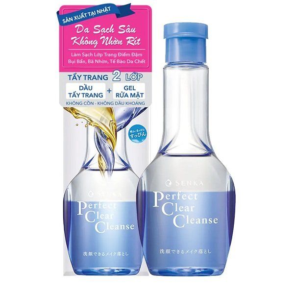 Gel Rửa Mặt Tẩy Trang 2 Trong 1 Senka Perfect Clear Cleanse 170ml (Sto –  toantot