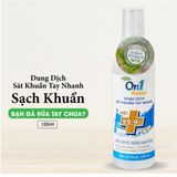  Daiso Combo 2 Chai Gel Rửa Tay Khô Sạch Khuẩn Hương Bamboo Charcoal On1 100ml (Mẫu Mới) 