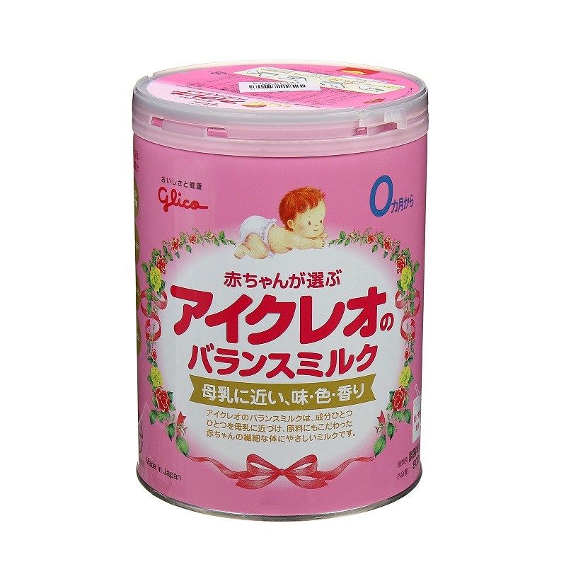 Sữa Bột Glico Icreo Balance Milk Số 0 Cho Trẻ 0-12 Tháng 800g