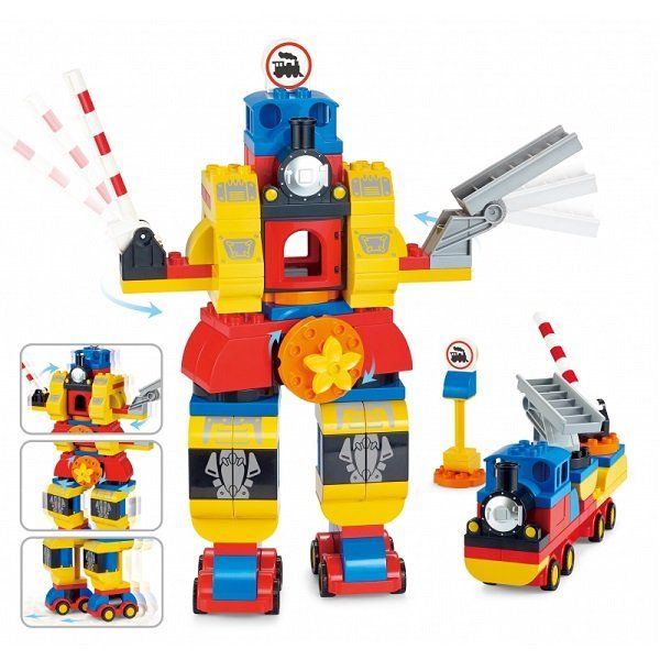  Đồ Chơi Xếp Hình Lắp Ghép Robot Smoneo Duplo Lego - 92 Mảnh Ghép - 77008 