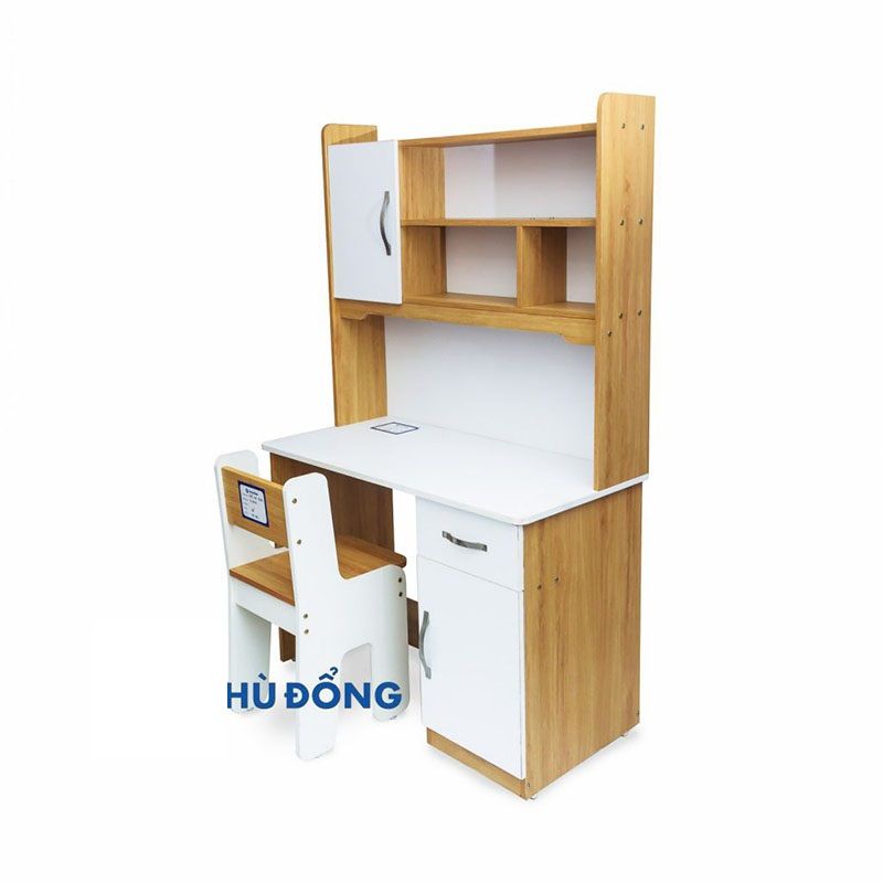  Bộ Bàn Học Sinh Phù Đổng 08 Trắng 100*48*160cm 