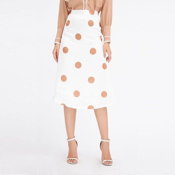 Chân váy midi cam đất  Skirts  Facebook Marketplace  Facebook