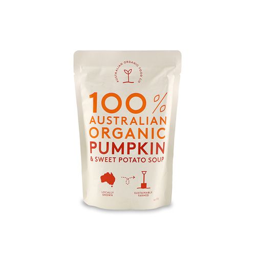  ORGANIC SOUP PUMPKIN SWEET POTATO AOFC 330G 