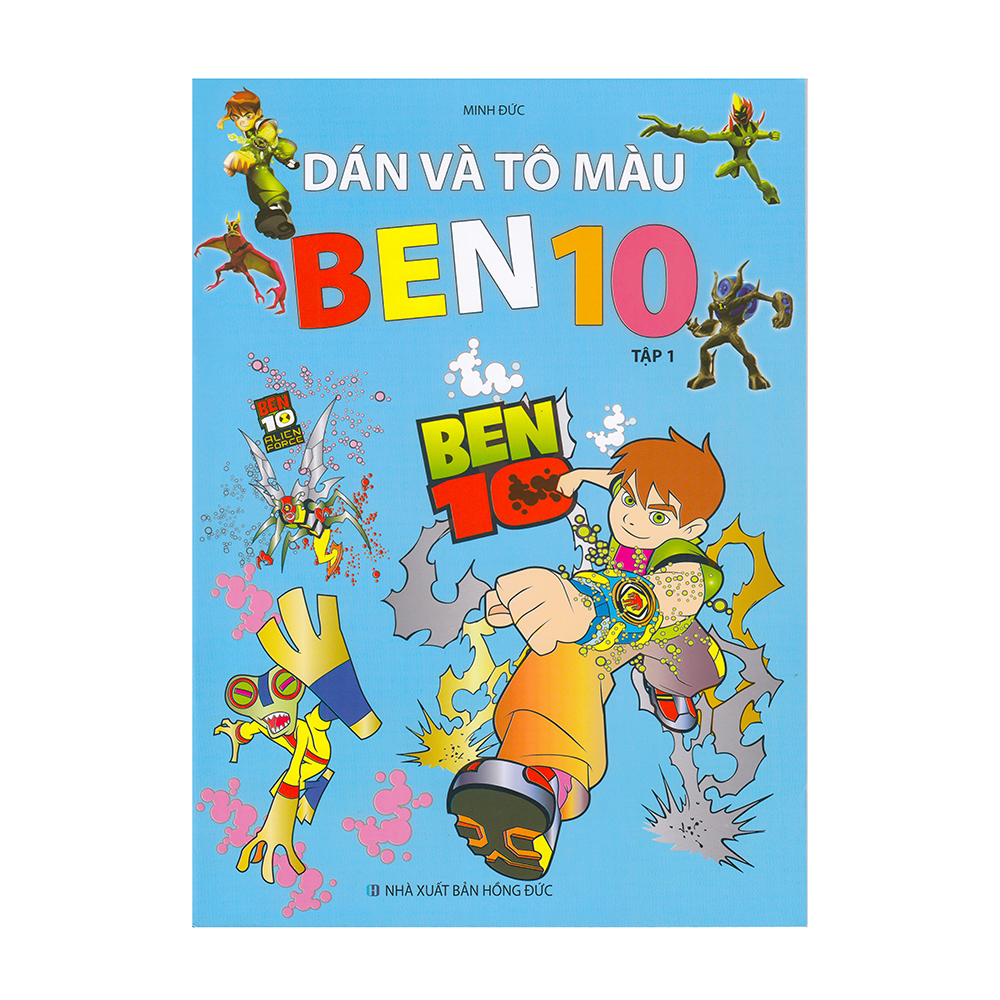 Tổng hợp tranh tô màu Ben 10 chất lượng dành cho các bé  YeuTreNet